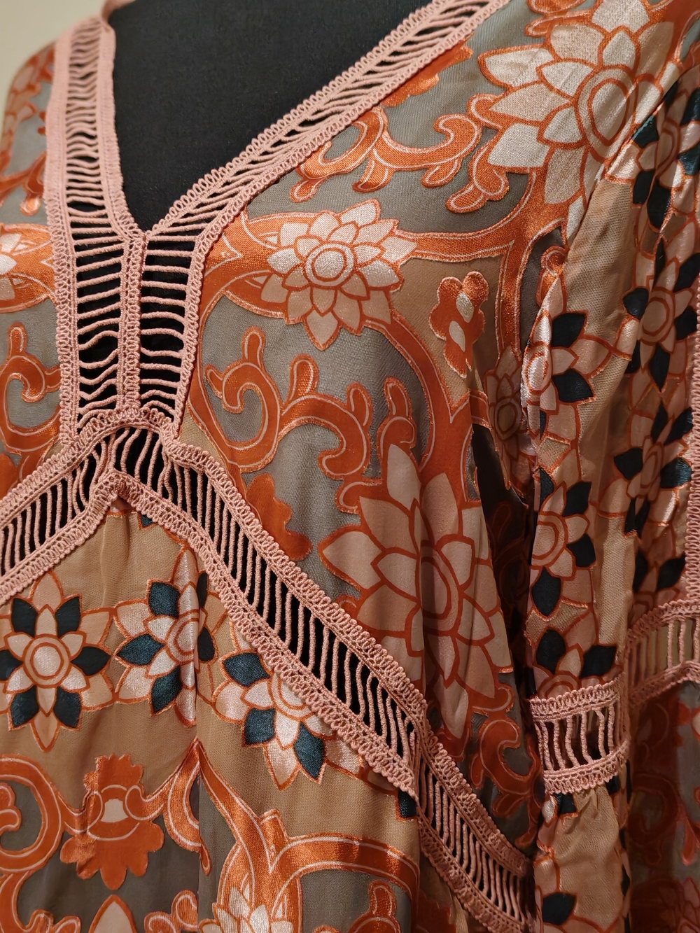 For Love & Lemons Juliet Dress - Maroon, sz Small 0185 - Picture 13 of 17
